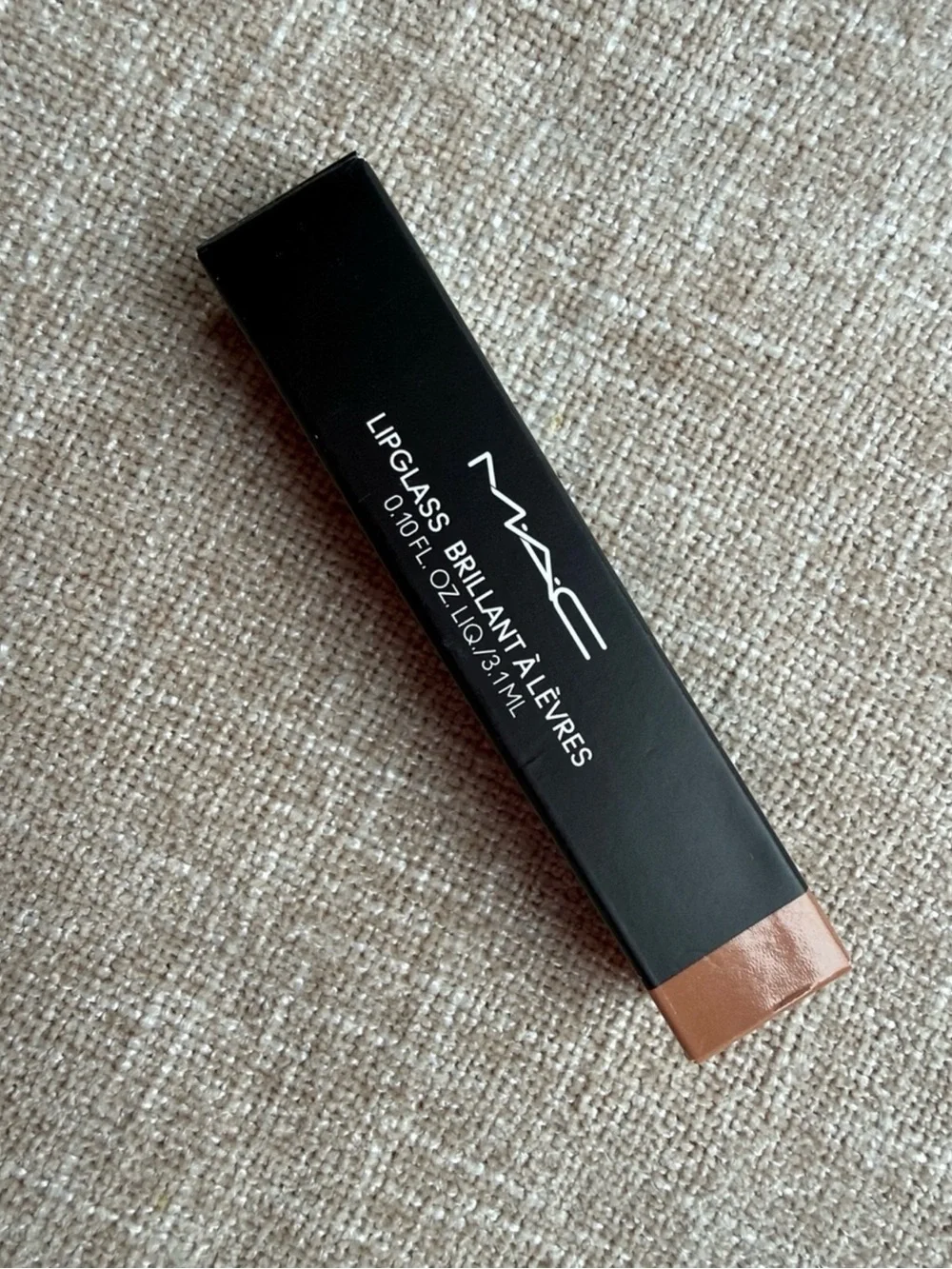 MAC Cosmetics Lipglass Gloss - Nude Beige